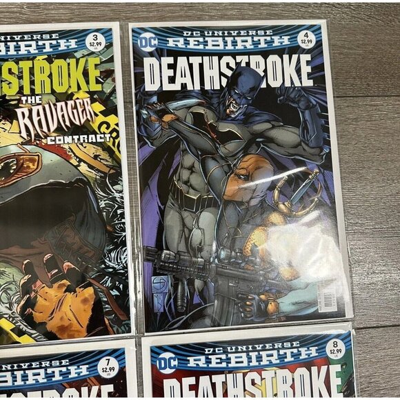 Deathstroke Rebirth 2016 DC series Lot #1 #2 #3 #4 #5 #6 #7 #8 VG - Picture 5 of 9